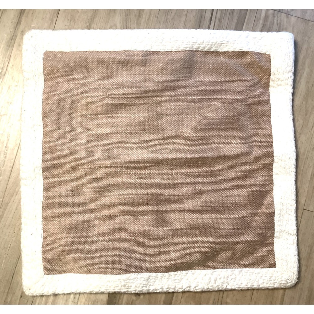 West Elm Classic Linen Pillow Cover~Mulberry 20" x 20"